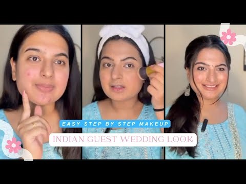 Wedding Guest Makeup Look for Indian Functions | Easy Step by Step