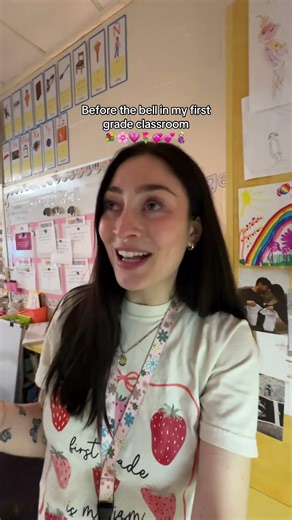 Morning routine before the bell shift in my first grade classroom🥰