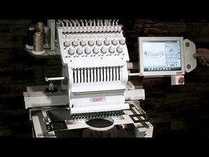 23 - Frame Function - SWF Embroidery Machine: ES Series Compact and Full Size