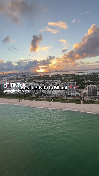 Book this helicopter tour activity in Miami from our profile #miami #helicopterride #thingstodoinmiami #travel #bucketlist