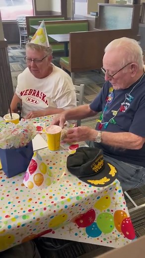 we are honored to have served him his 100th birthday meal! what a guy 🥹❤️ #runza #runzamakesitallbetter #100thbirthday #nebraska | Runza Restaurants