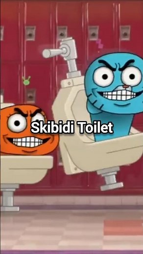 Gumball And Darwin Become Skibidi Toilet #shorts #gumball