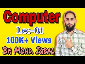 Lec-01 Computer || Jkssb VLW || JKSSB FAA