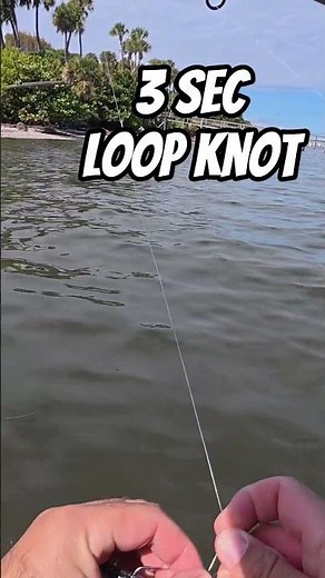 How to Tie a Loop Knot FAST (Best Fishing Knot for Lures) 🎣 | Fluid Fishing