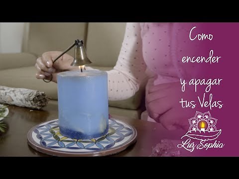 COMO ENCENDER Y APAGAR TUS VELAS