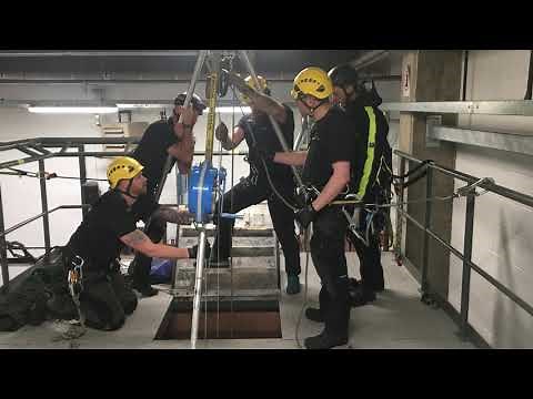 GWO Advanced Rescue Training Live Casualty Rescue