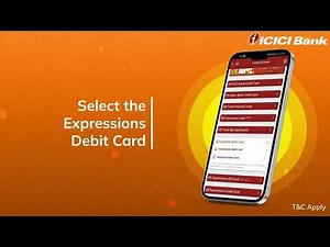 How to avail your ICICI Bank Expression Debit card | Expression Debit Card