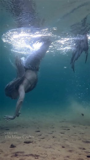 295K views · 4.6K reactions | Ever wonder how mermaids splash their...