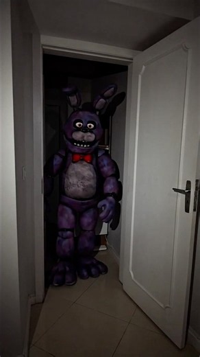 BEFORE 👉 NOW Only in the Dark... Bonnie Appearse 😱 FNAF #crazykozak #momandson #motherandson #fam