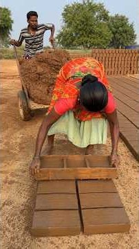 Inside a Traditional Handmade Brick Yard