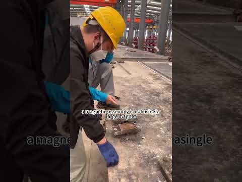 Magnetization experiment for shuttering magnet