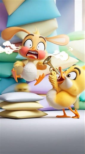 Funny Duck Animation – Cute 3D Cartoon Short 🐤✨