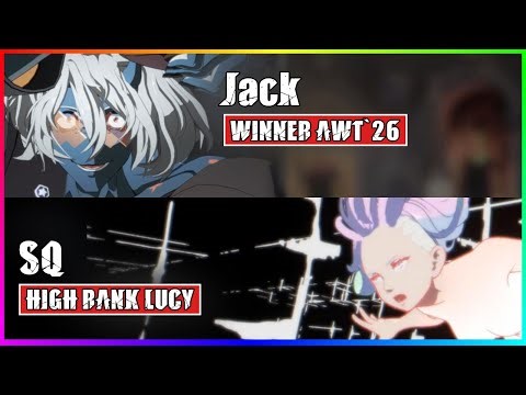 GGST High Level Gameplay | TOP HAPPY CHAOS (Jack) vs LUCY (SQ)