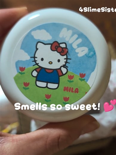 Custom Slime Order Hello Kitty! #4slimesisters #slime #customslime #hellokitty #slimebusiness https://www.etsy.com/listing/1319719950/create-a-slime-your-choice-of-texture