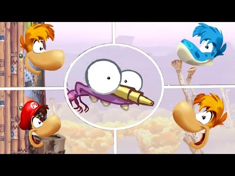 4 rayman all mosquito bosses