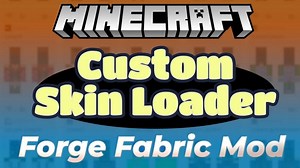 Custom Skin Loader - Minecraft Forge Fabric Mod - Offline Local Skin Capes Elytras