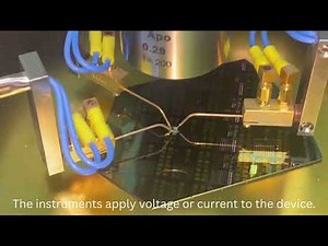 Semiconductor Device Electrical Characterization Using a Wafer Probe Station