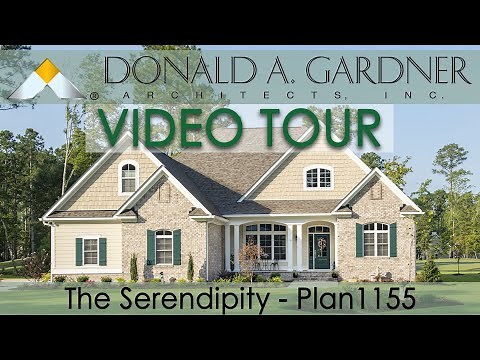 Cottage house plan with sprawling four-bedroom floor plan | The Serendipity
