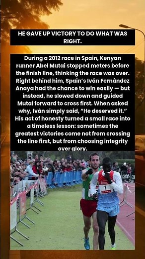 Iván Fernández’s Unforgettable Act Of Sportsmanship 🏃‍♂️