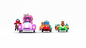 Pocoyo Joins The Great Race! [Pocoyo & Cars TRAILER]