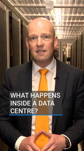 Have you ever wondered what happens inside a data centre? #datacentre #technology #rtenews | RTÉ News