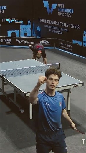 Exhilarating to the end ☄️ #WTTTunis #TableTennis