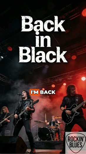 Black In Black - AC/DC _ Rockin' Blues #rockinblues #bluesrock #rockblues