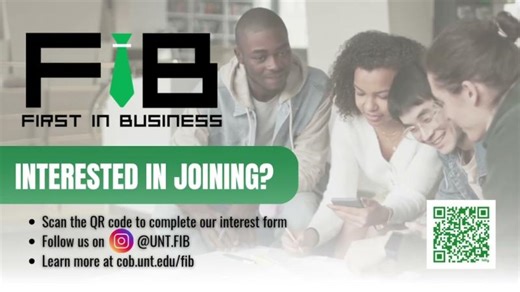 Welcome to First in Business! | University of North Texas G. Brint Ryan College of Business