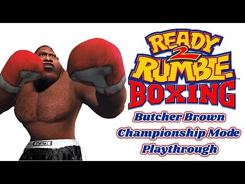 Ready 2 Rumble Boxing (PS1) | Butcher Brown | Championship Mode