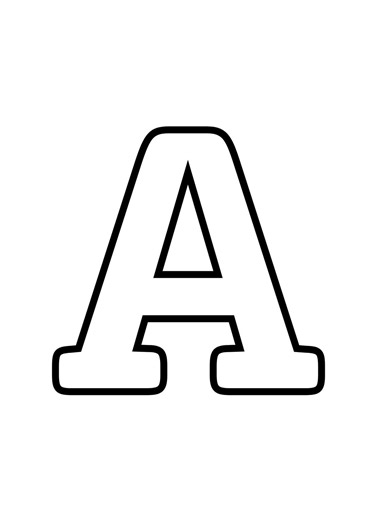 Printable Bubble Alphabet Letters and Numbers 0-9 | Printable Block Letter| Big Number Templates| Digital Download | PDF - Etsy