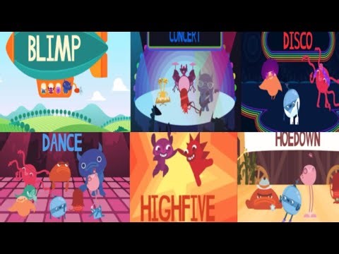 The endless clips that are used in the Endless learning academy avatar