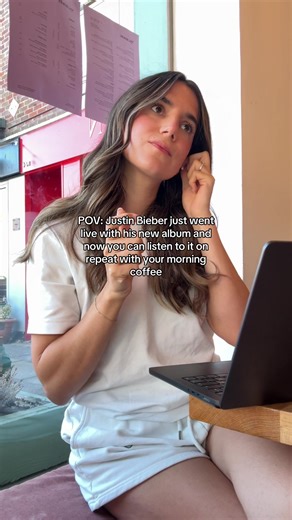 Experience Justin Bieber's New Album with Your Coffee