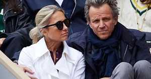 Diaporama : Anne-Sophie Lapix : Son compagnon, homme d'affaires renommé, rencontre un succès fulgurant à la tête d'une société mondialement connue