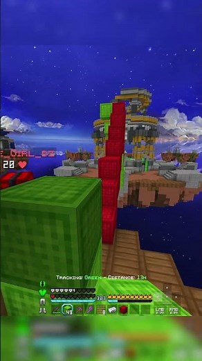 c'est improbable ! #minecraft #bedwars #pvp