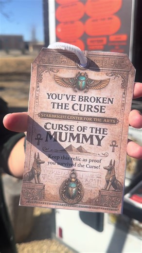 🥔🏺 RELIC HUNT UPDATE 🏺🥔 The cursed relic is still out there… and today it’s hiding somewhere surrounded by a LOT of potatoes 👀😏 This Aubrey food spot is serving up crispy goodness until 8PM tonight, so if you’re feeling brave (and maybe a little hungry), now’s your chance to break the curse before closing! The FIRST person to find the relic wins 2 FREE tickets to Curse of the Mummy at Starbright Center for the Arts! 🔍 HOW TO PLAY: ➡️ Find the relic ➡️ Take a photo with it ➡️ DM and/or tag