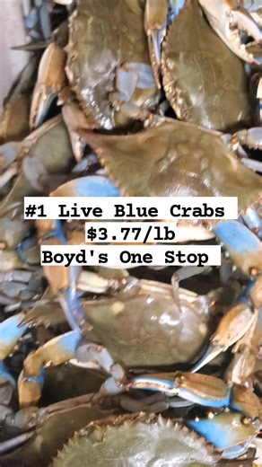 Saturday Live Blue Crab Special Boyd's One Stop 227 Dike Rd Texas City | Boyd's One Stop