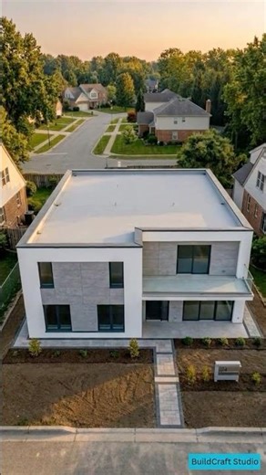 From Foundation to Dream Home in USA 🏡 #HomeConstruction #ModernHouse #BuildProcess