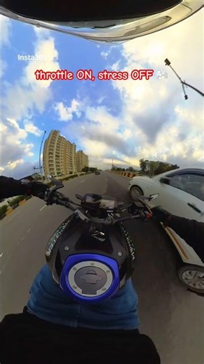 throttle ON stress OFF #mt15 #yamaha #yamahamt15 #shorts #shortvideo #motovlog #insta360 #riderlife