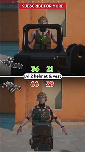 P90 vs Groza. Best Close Range Weapon? #pubgmobile #bgmi
