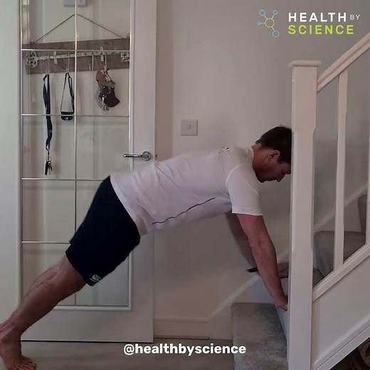 How to master push ups using the stairs