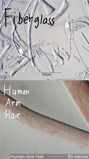 A quick lesson on fiberglass #insulation #fiberglass #construction #trades #asbestos