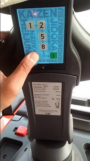 How to check hours of LPE 200 TOYOTA