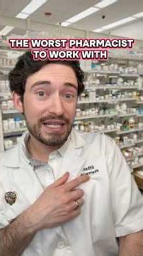 🚨 The WORST Pharmacist EVER!! Do not do these things if you are a pharmacist #retailpharmacy