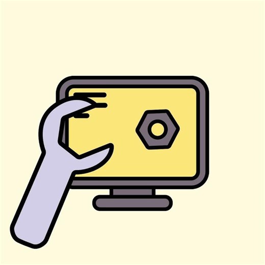 Error Fix Animation – UI Microinteraction (2D Motion) #dop2 #drawing #art #animation #illustration