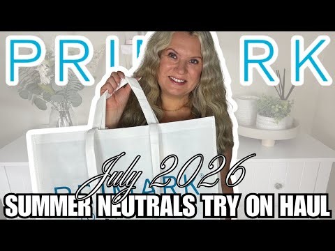 PRIMARK TRY ON HAUL JULY 2026 UK | NEW IN PRIMARK HAUL | SIZE 16 | AFFORDABLE SUMMER FASHION