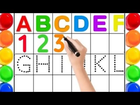 ABCD Alphabet & Numbers for Kids | Learn A-Z and 1-20 Fun Way