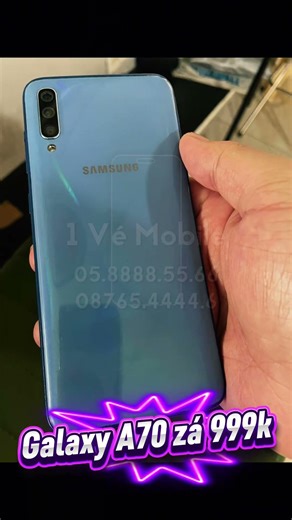 Sam Sung Galaxy A70 Ram 6/128Gb chip Snapdragon 675 zá 999k