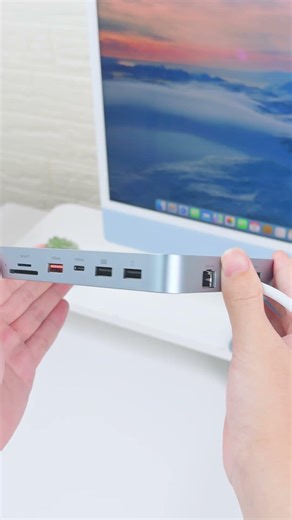 Transform Your Desk: The Ultimate iMac 24 Inch Dock & Hub Setup #pulwtop