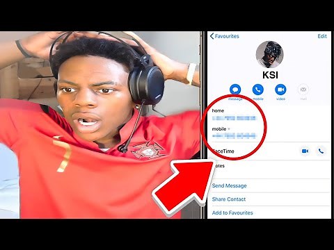 iShowSpeed LEAKS KSI Phone Number..
