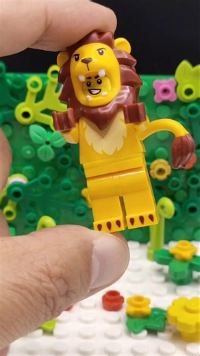 LEGO Minifigures Series 28 - Lion Costume #lego #shorts #lion #animals #minifigures #collection